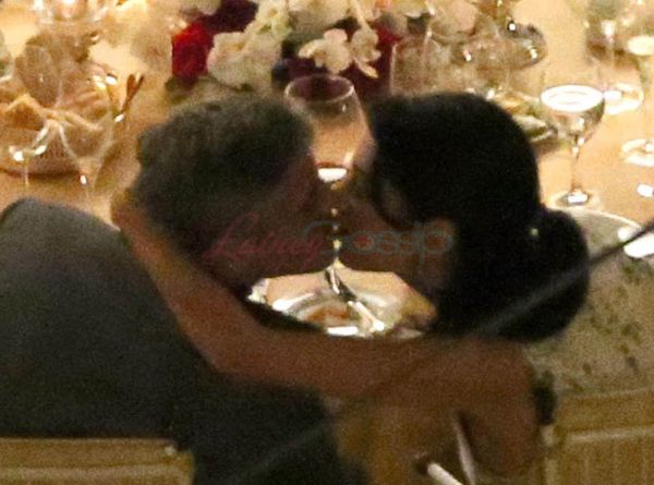 Photo Assumption: Amal & George at dinner