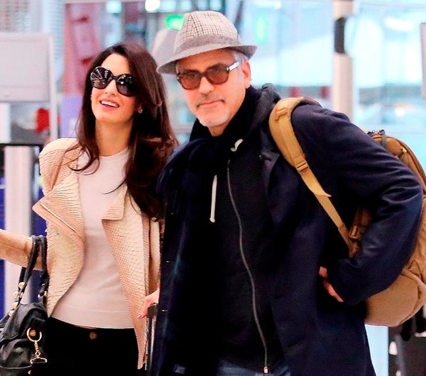 The Clooneys first Thanksgiving