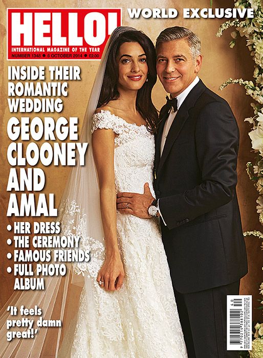 Amal Alamuddin's wedding dress