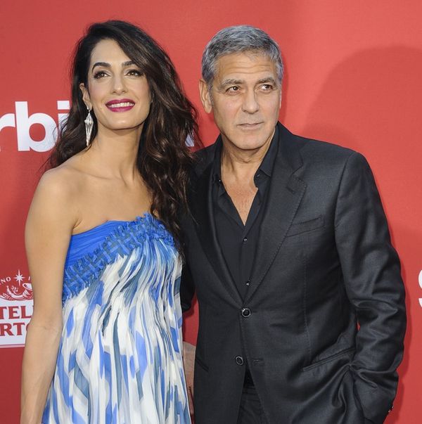 Amal Clooney’s wedding fitting