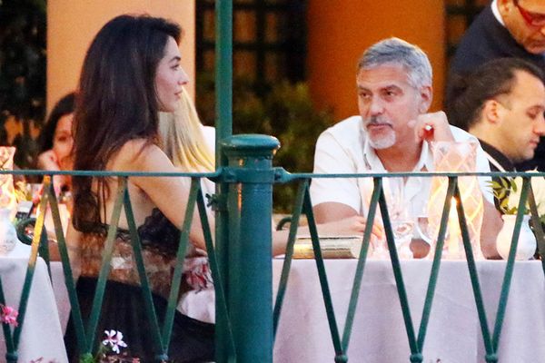 The Clooneys’ Italian summer