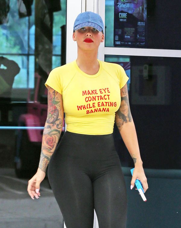 Amber Rose on tweeting and pegging