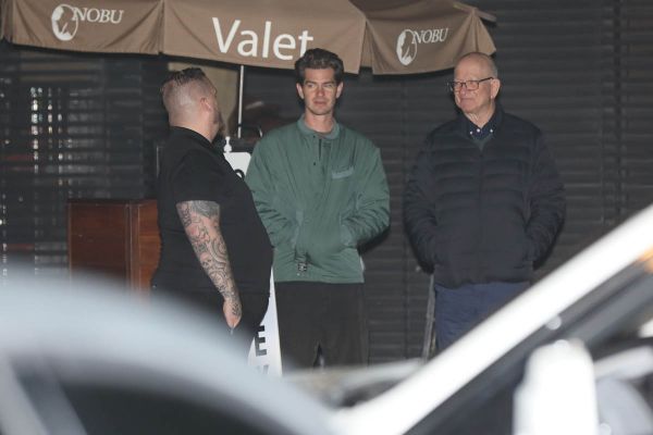 Andrew Garfield goes for two