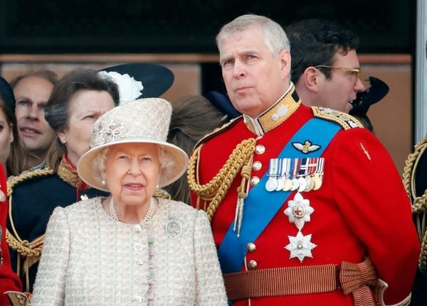 Prince Andrew shelters with Mummy