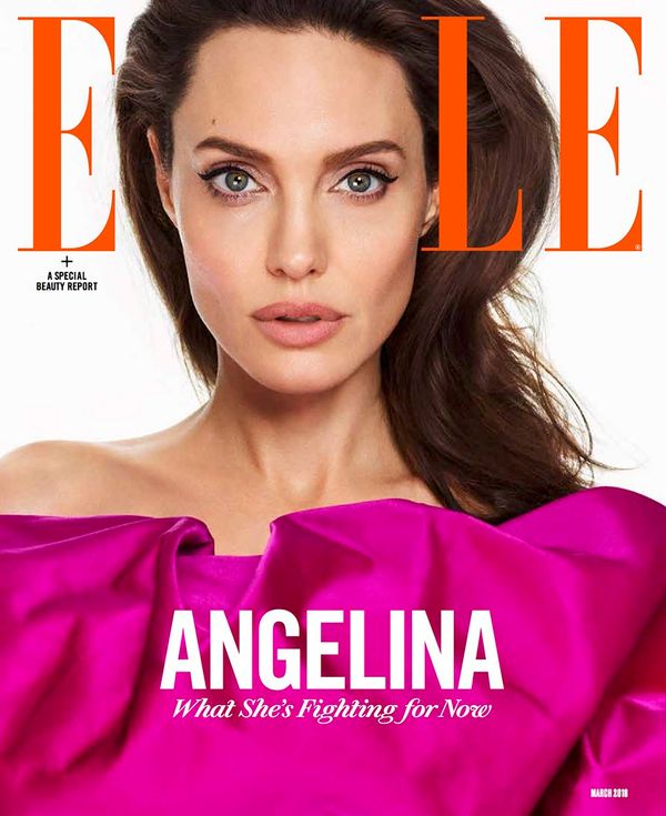 Angelina covers ELLE