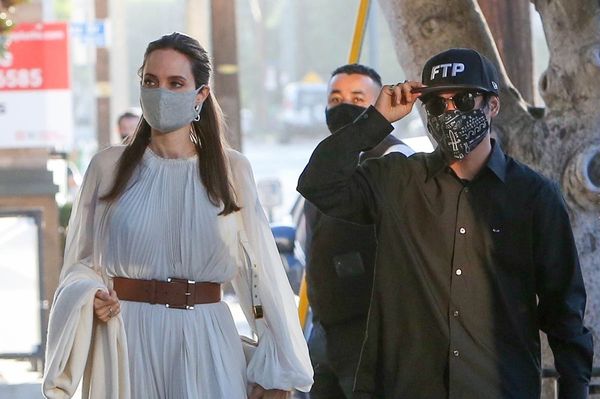 Angelina and Pax go out for dinner