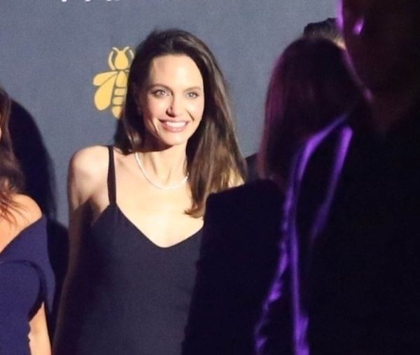 Angelina goes to a party