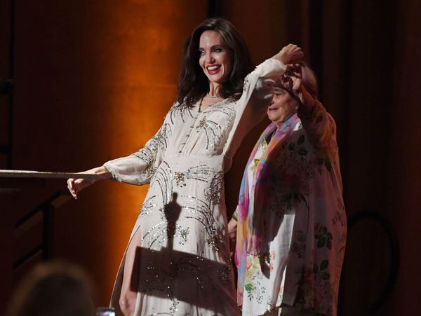 Angelina dances with Agnes and talks to Jake