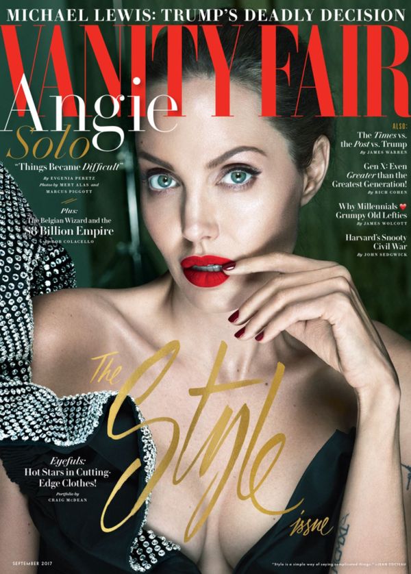 Vanity Fair Claps Back At Angelina Jolie