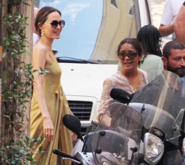 Angelina and Salma hang on the weekend