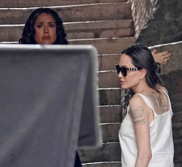 Angelina and Salma together again