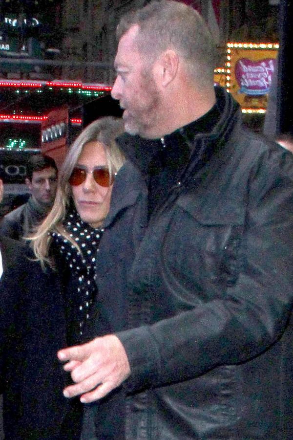 Jennifer Aniston: low key in New York