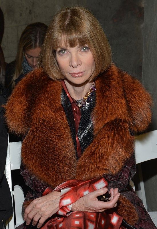 Anna Wintour is iced