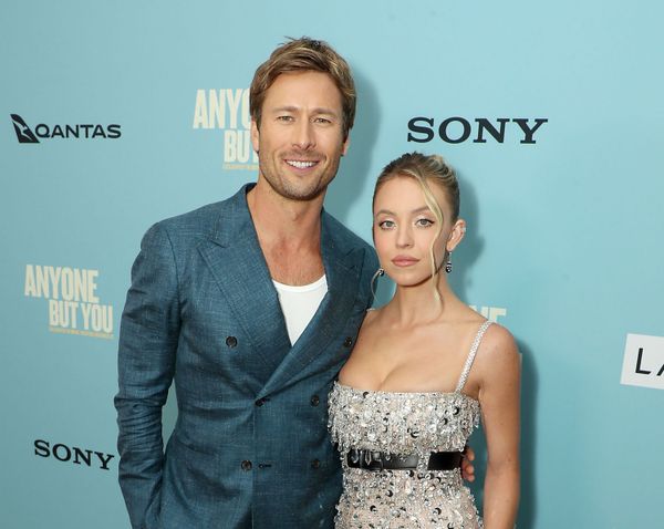 Glen Powell and Sydney Sweeney in Anyone But You