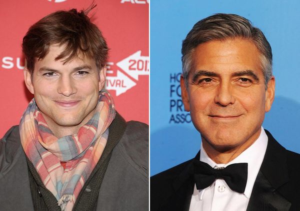 Ashton Kutcher thinks he knows better than George Clooney