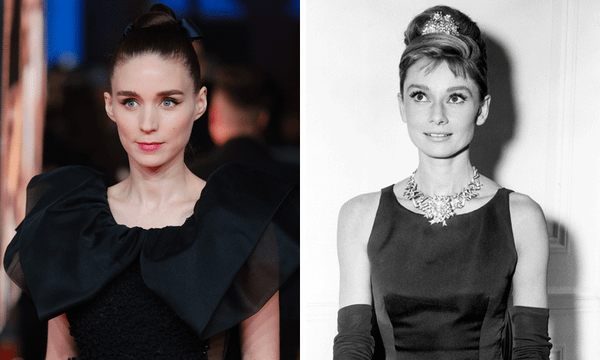 Rooney Mara is Audrey Hepburn