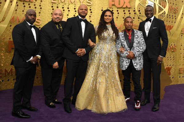 Ava Duvernay Carpet Chills With Exonerated Five at the Emmys