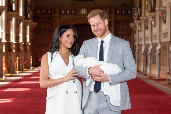 Harry and Meghan and baby