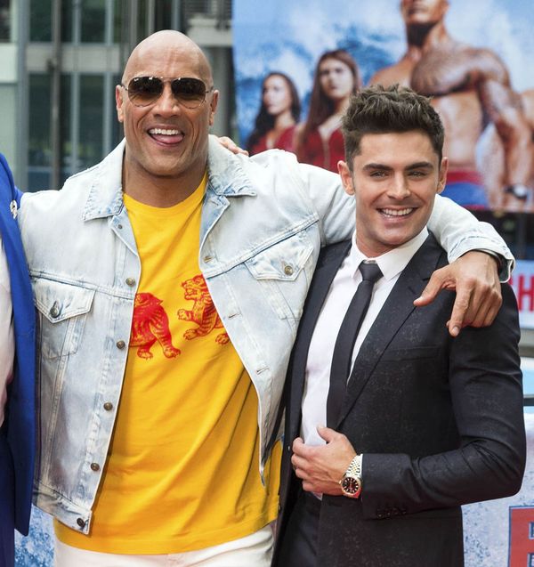 Dwayne Johnson & Zac Efron: high on muscles, low on mocking