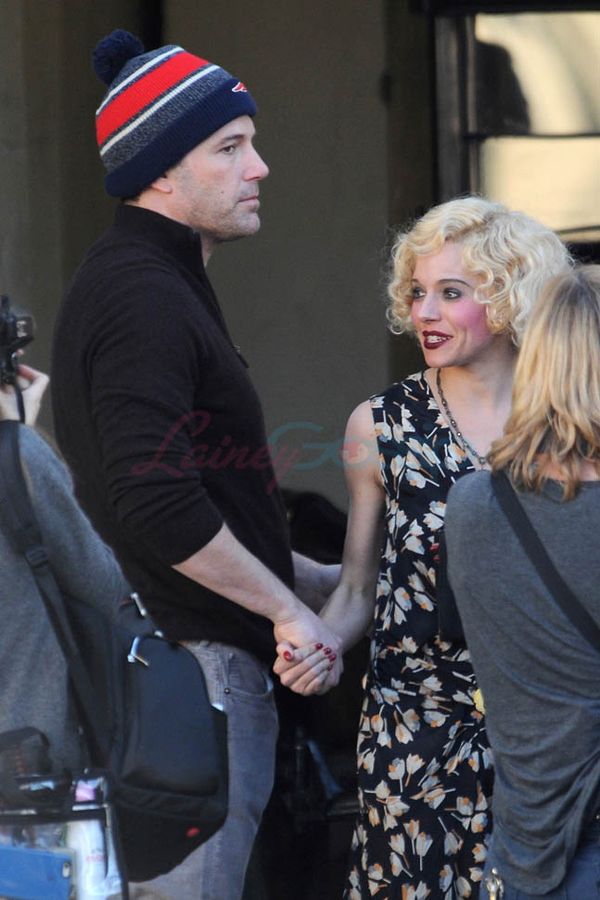 Ben Affleck and Sienna, the moll
