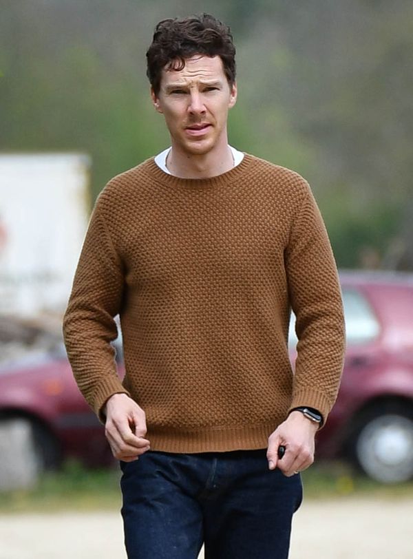 Benedict Cumberbatch’s brown sweater