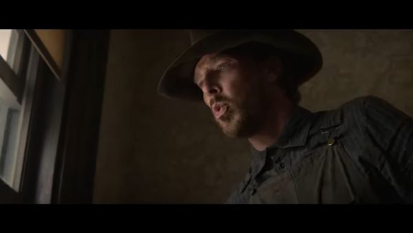 Benedict Cumberbatch whistles with menace