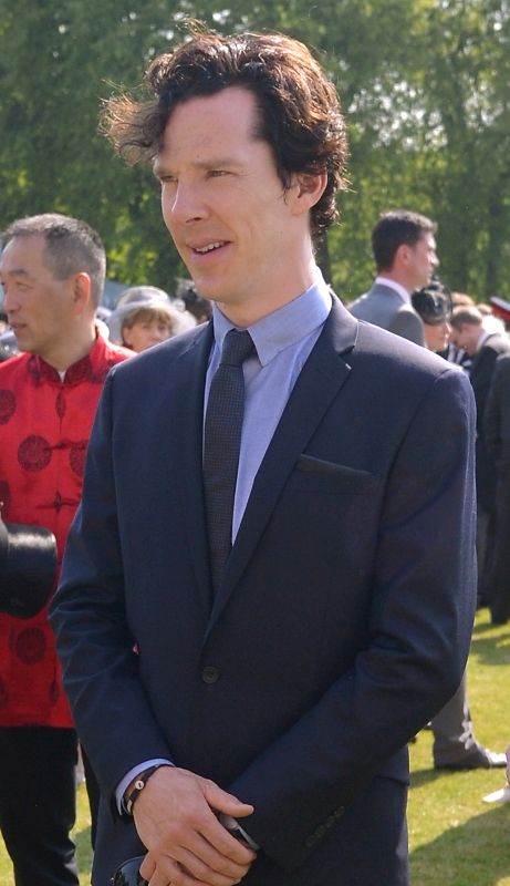 Benedict Cumberbatch at a fancy party