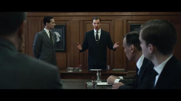 Benedict Cumberbatch with no accent in a Dad Movie