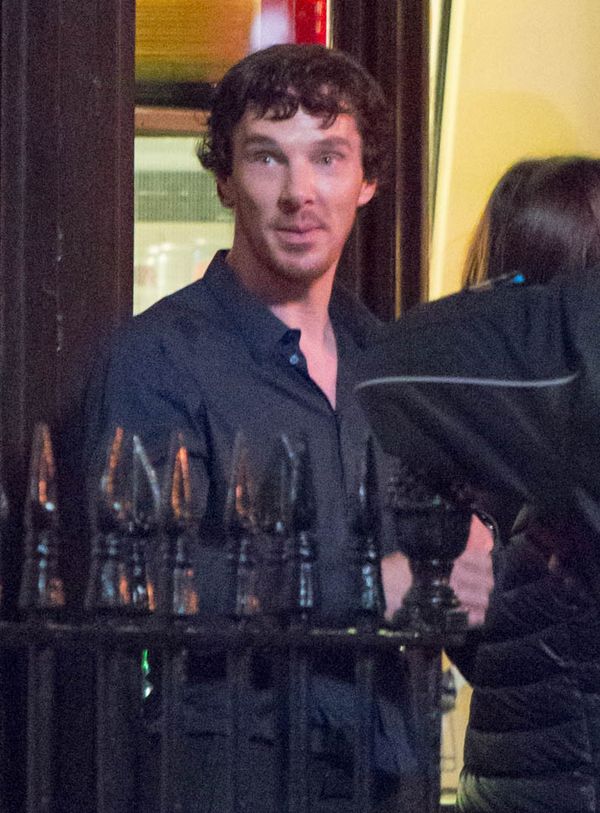 Sherlock in the rain