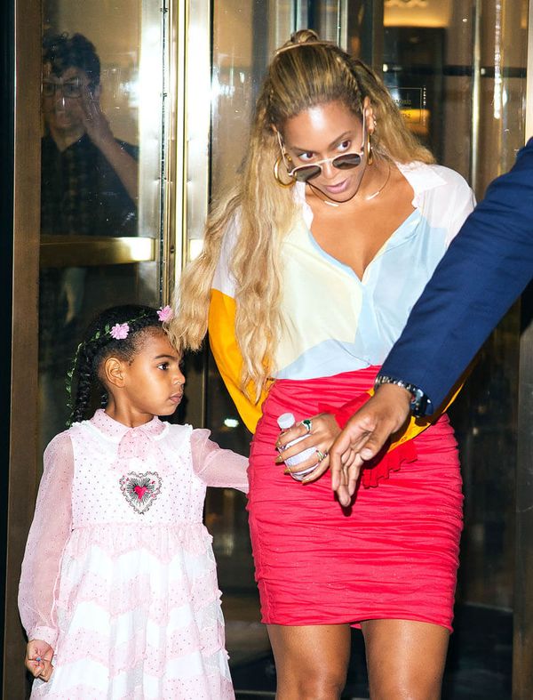 Beyoncé & Blue go shopping
