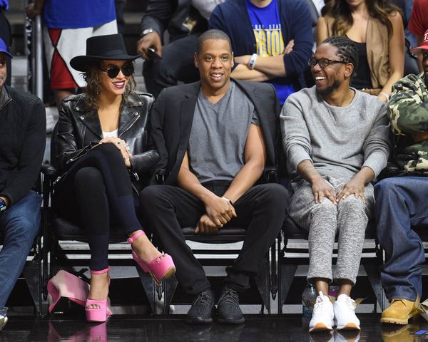 Beyoncé & Kendrick: Courtside statements