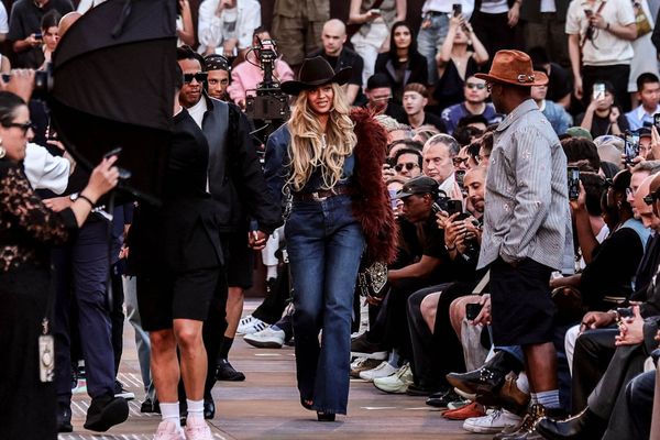 Beyoncé at Louis Vuitton