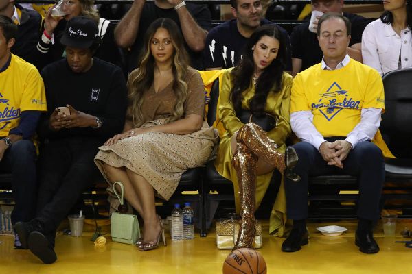 When you sit beside Beyoncé