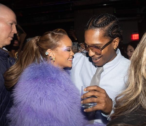 Rihanna and Rocky on a Monday night