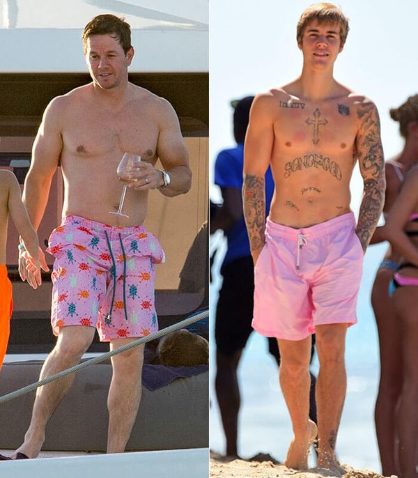 Pink shorts, yacht life