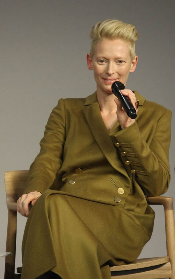 Tilda Swinton and Ralph Fiennes in A Bigger Splash