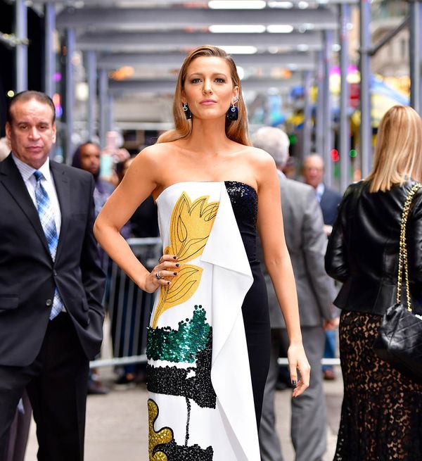 Blake’s yellow-themed Monday