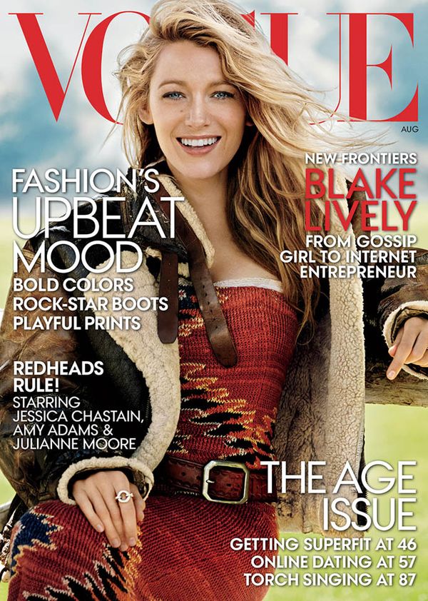 Blake’s 3rd VOGUE