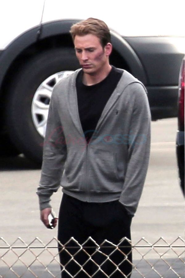 Captain America gets his face kicked in