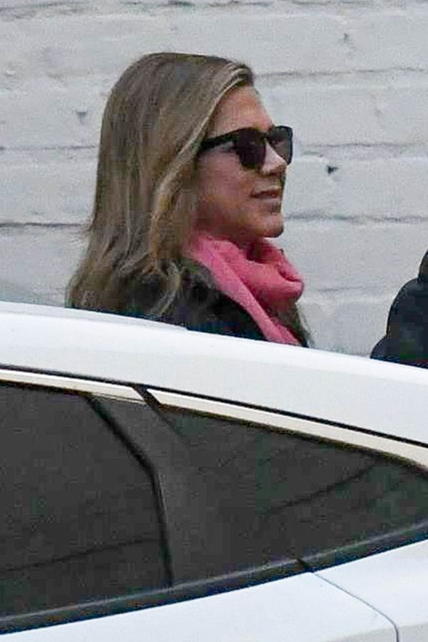 Jennifer Aniston, Brad Pitt, and their stylist