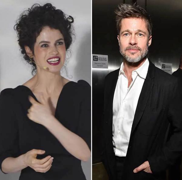Brad Pitt & his “friend” Dr Oxman