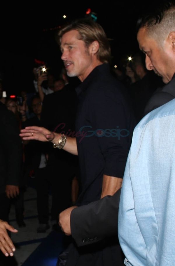 Brad Pitt & Sat Hari