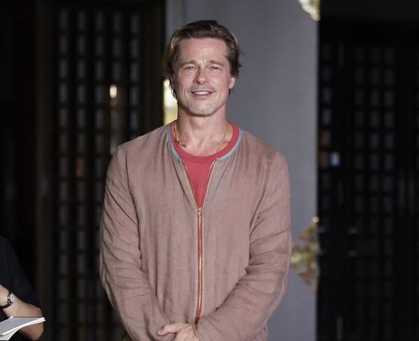 Brad Pitt’s search for good luck