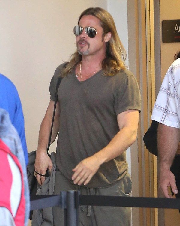 It's past his shoulders now