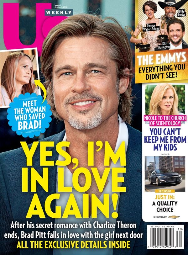 Brad Pitt is “in love again”?