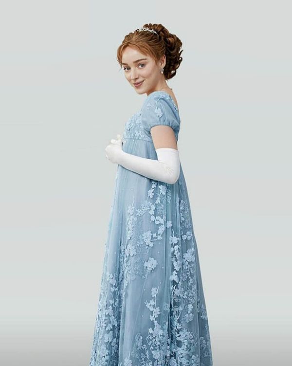 A Study in Bridgerton Blue