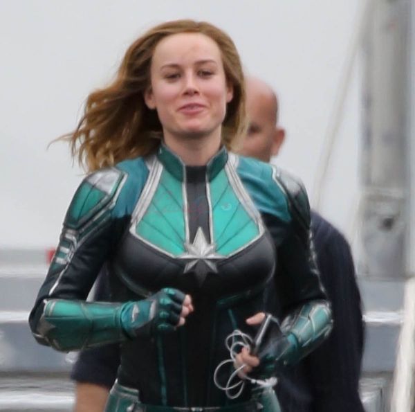 Brie Larson is happy to see Jude Law