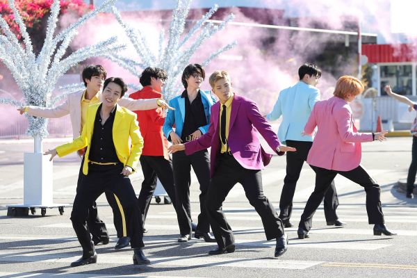 BTS returns to James Corden