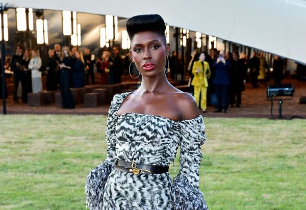 Jodie and the boys at Burberry