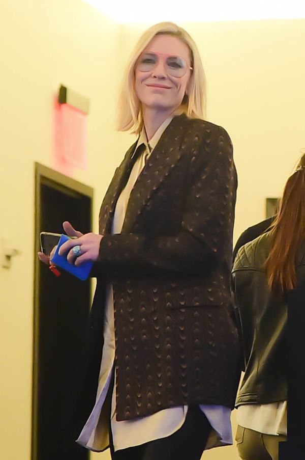 Cate isn't bothered